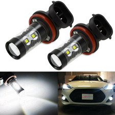 Led Fog Light Bulb H8 H9 H11 6000k White High Power 50w Lamps Fogdriving Lights