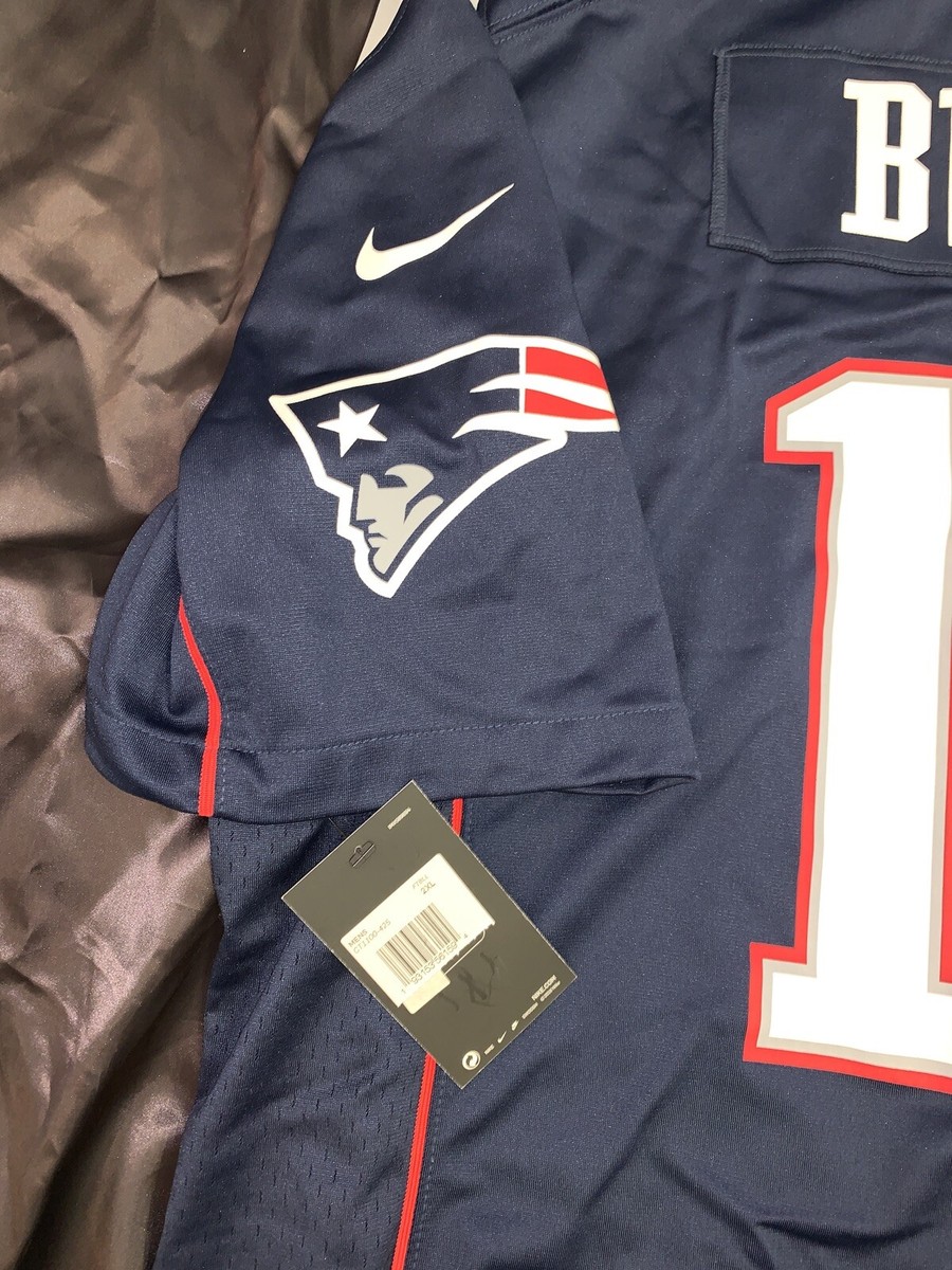 New Tom Brady Mens 2X New England Patriot Super Bowl 53 Nike