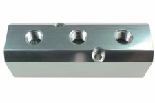 Coilhose Pneumatics 3034 High Flow Manifold, 1/2-Inch FPT Supply Port, Three 1/4