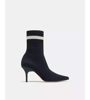 zara navy boots