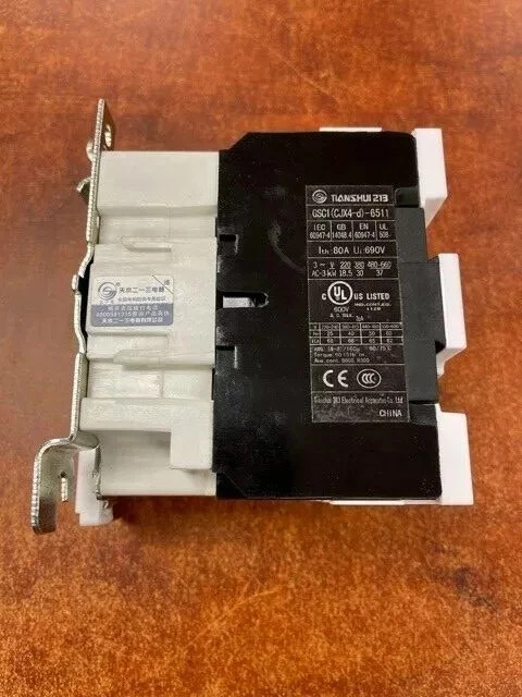 GSC1-6511 CONTACTOR DE 3 POLOS TIANSHUI (LC1-D6511) -1 Nº/1 NC AUX CONTACT-UL LISTADO Foto 3 de 4