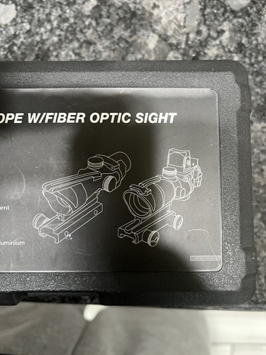4x32 Scope W/Fiber Optic Sight - Picture 3 of 6
