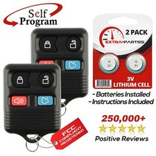 2 For 1998 1999 2000 2001 2002 2003 2004 2005 2006 Ford Explorer Remote Key Fob