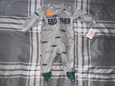 Just One You Made By Carters Crocodile Baby Footie Pjs