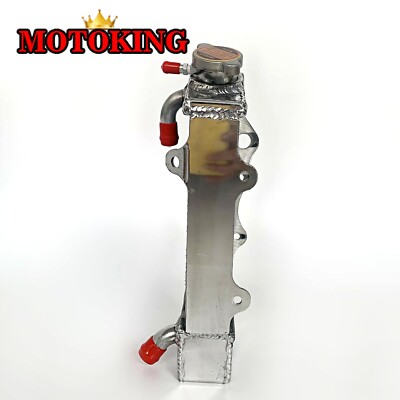 Aluminum Radiator+BLUE HOSE For 1998-2013 Kawasaki KX80 KX85 KX100 1999