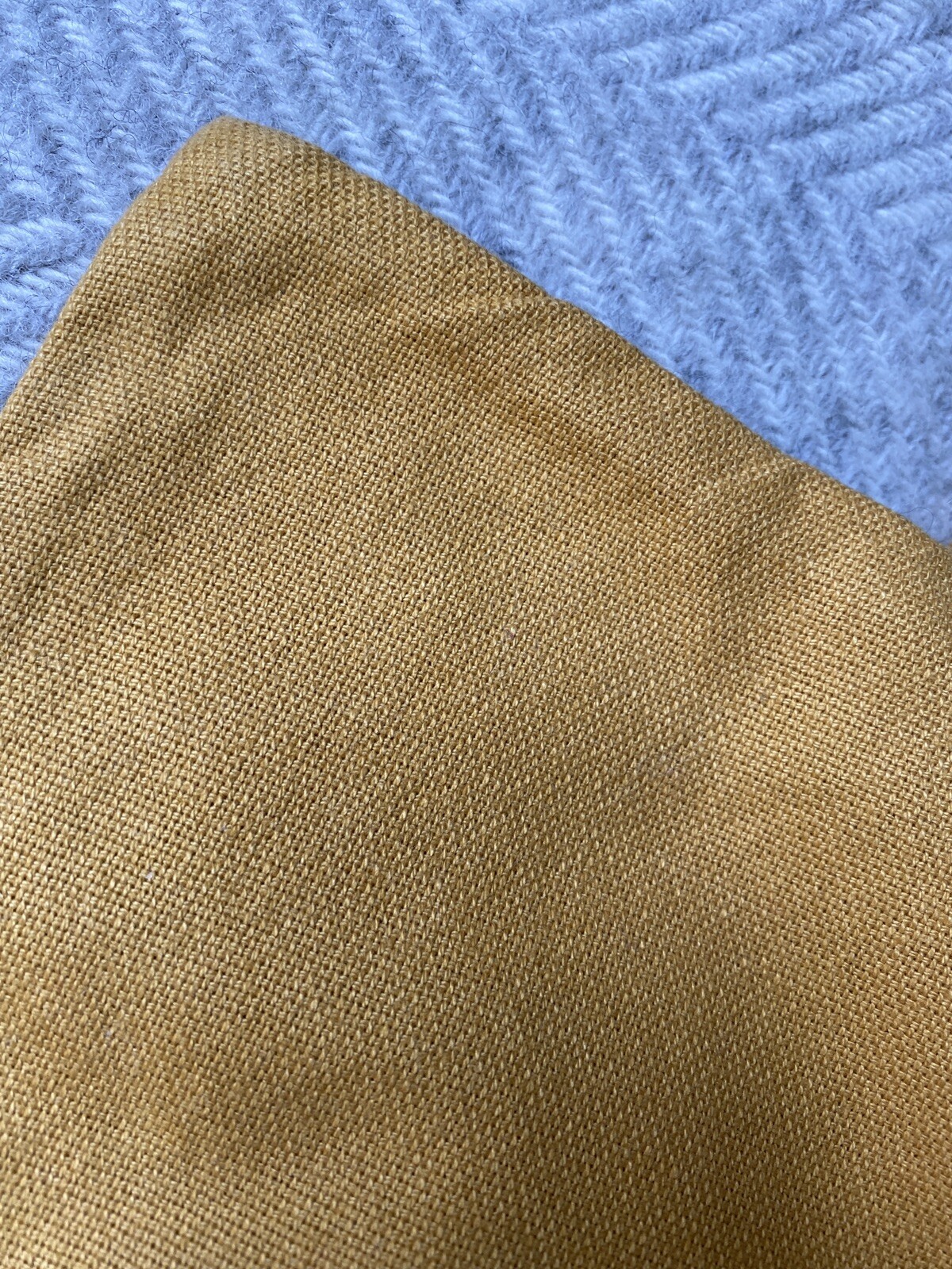 H&M Home Set of 2 Mustard Yellow Cushion Covers eBay