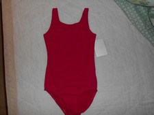 Lulli Basic Leotard, Size 12, Fuchsia, LUB203c, Ballet Leotard, Dancewear, child