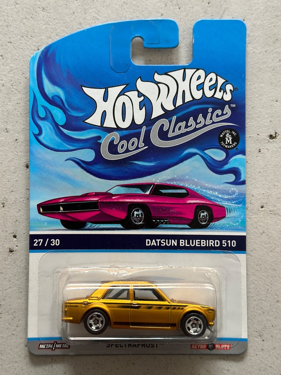 2013 Hot Wheels Cool Classics DATSUN BLUEBIRD 510 Spectrafrost