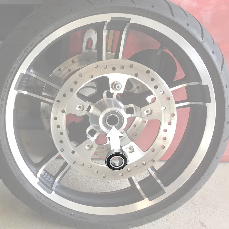 Wheel Bearings For Harley V-Rod VRSCF Fat Boy Softail Dyna Fat Bob Electra Glide - Image 4 of 4
