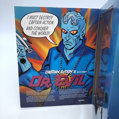 キャプテンアクション　ドクター.イーブル　プレイングマンティス社　1998年 Captain Action Dr. Evil Playing Mantis Villain Series 1998