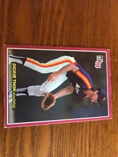 Dickie Thon, Donruss Action All Stars, 1984, #44, 3.5 x 5, Shortstop, Astros