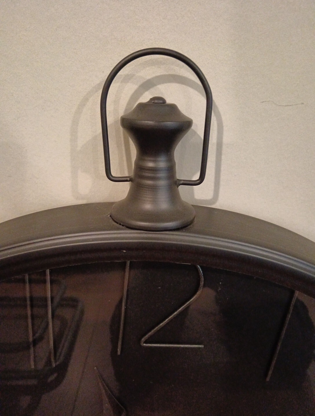 Dunelm Metal Clock Huge 60cm By 60cm eBay