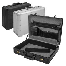 anndora® Aktenkoffer Aluminium Attaché Koffer Zahlenschloss abschließbar