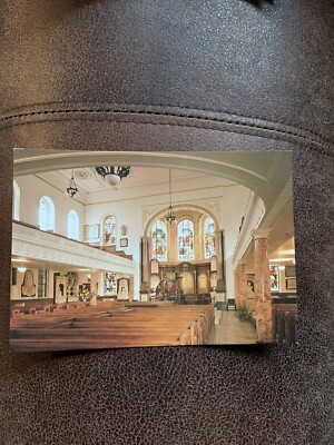 Wesley s Chapel Inside Color Post Card Unposted