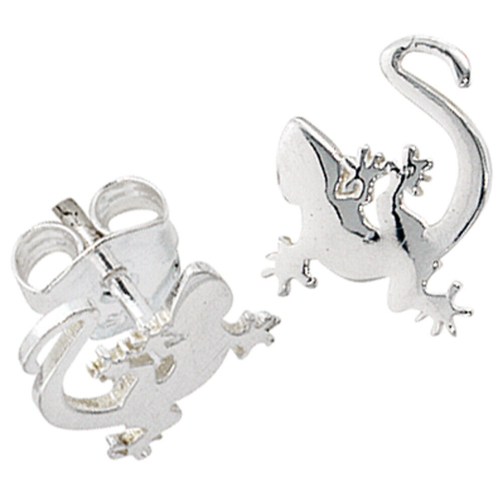 Neu + Chic: Kinder Ohrstecker Gecko 925 Sterling Silber rhodiniert Ohrringe  | eBay