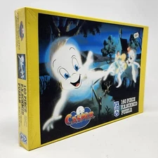 Casper the Friendly Ghost Spooky & Poil 160 Pieces Puzzle FX Schmid 1998 SEALED 