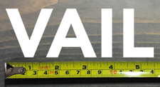Vail Sticker Decal Colorado 5.5" Ski Mountain Keystone Breckenridge Beaver Creek