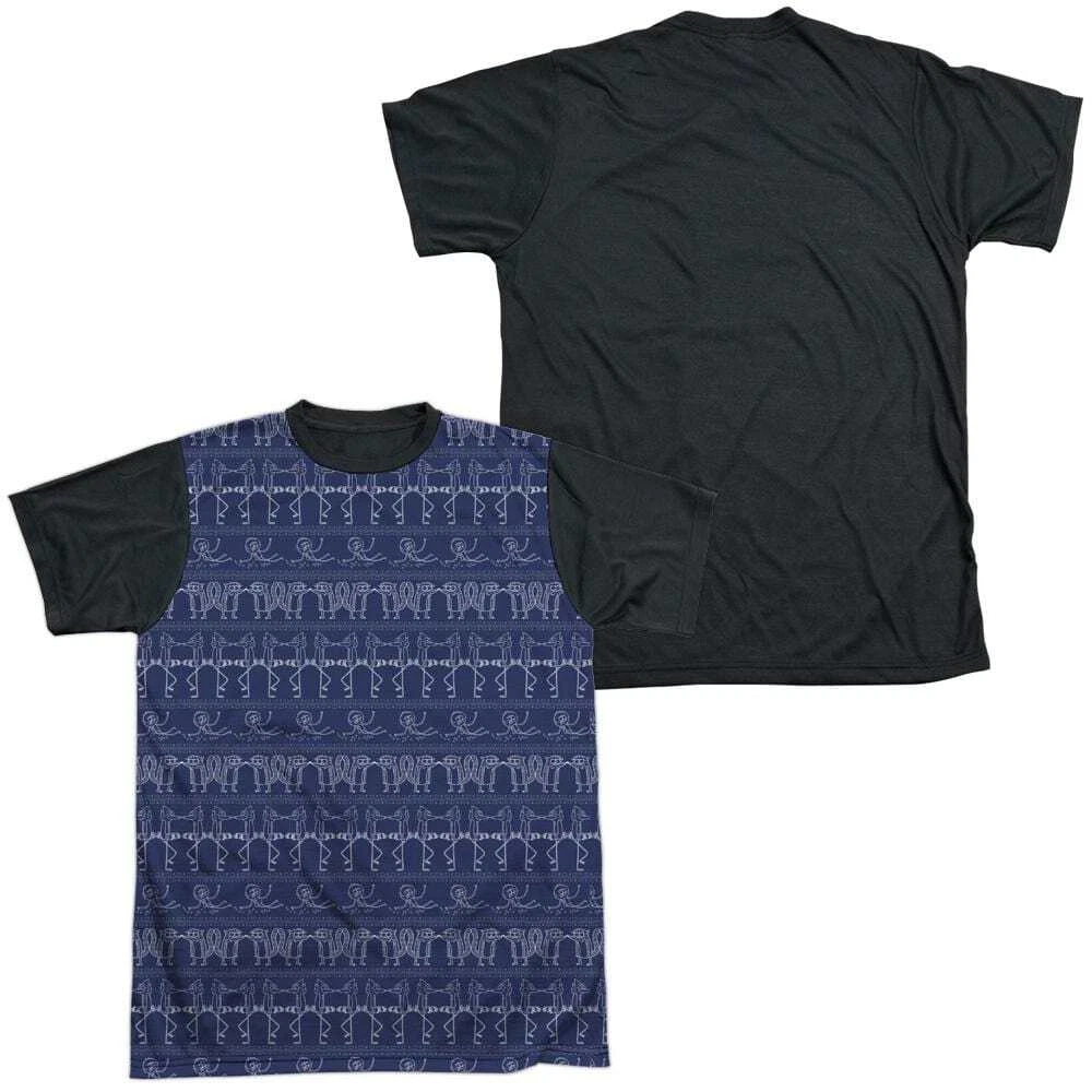 Regular Show Rs Pattern Men's Black Back T-Shirt | eBay
