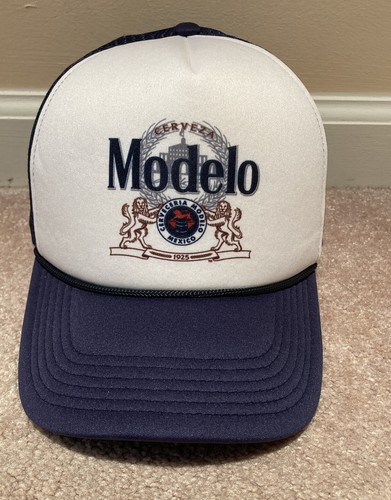 NWOT Modelo Beer Trucker Hat Foam Mesh 