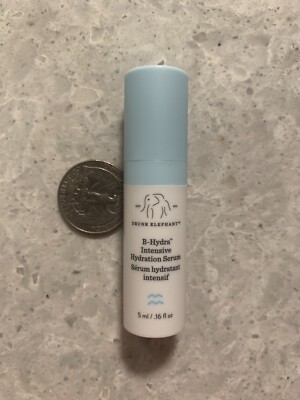 New Drunk Elephant B-Hydra Intensive Hydration Serum Travel Size 0.17oz/5mL