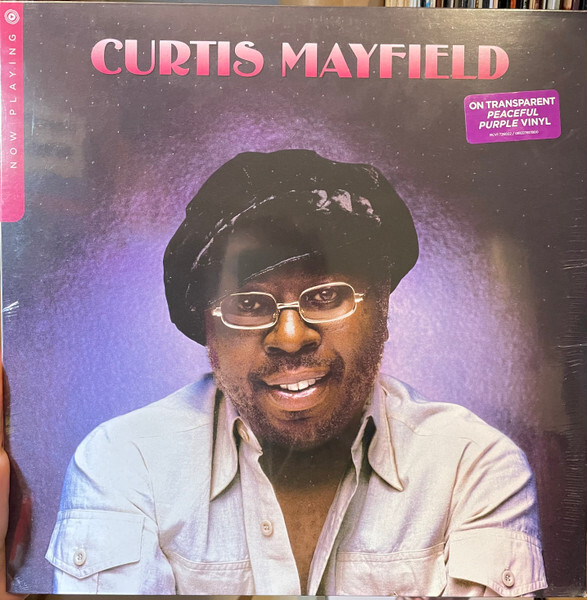 Сейчас играет Кертис Мэйфилд - Виниловая пластинка Purple LP 12 - НОВАЯ запечатанная