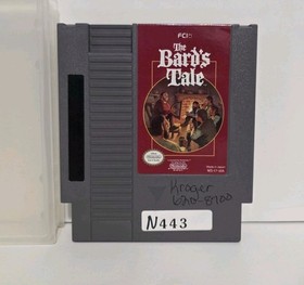 Bard&rsquo;s Tale Nintendo NES Cartridge With Sleeve And Clamshell Case