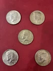 Kennedy Half Dollar Silver Coins Lot 1965-1969 Circulated 50C 0.4 Fineness