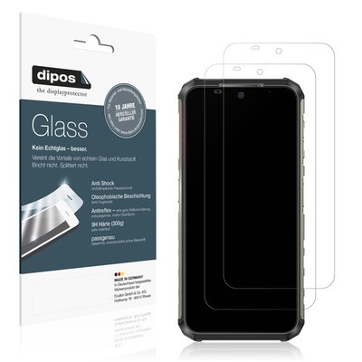 2x Schutzfolie für Ulefone Armor 22 matt - Anti-Shock 9H Folie dipos Glass