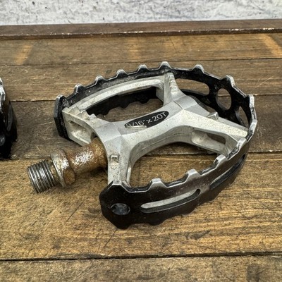 Vintage Suntour XC-II Alloy Bear Trap Pedals 9/16 XC2 80s BMX