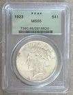 1923 Peace $1 - PCGS MS65   A2