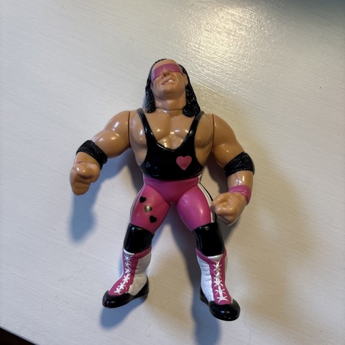 WWF Bret the Hitman Hart 1991 Hasbro Action Figure...
