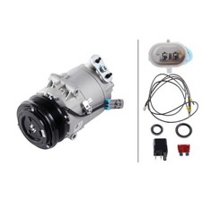 1x Kompressor, Klimaanlage HELLA 8FK 366 200-221 passend für OPEL VAUXHALL