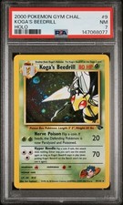 Pokemon 2000 Pokemon Gym Challenge Koga's Beedrill #9 PSA 7 NM