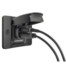 Scanstrut Flip Pro w/Front Fit Bezel 12/24V Fast Charge Dual USB-A/C Socket S...