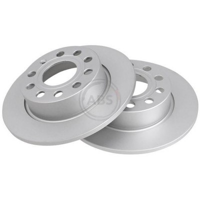 ABS 1X Bremsscheibe Hinterachse Beschichtet für Audi Seat Skoda VW Vag