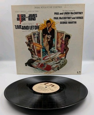 Live And Let Die Soundtrack LP 1973 US UA-LA100-G Gatefold James Bond VG Vinyl
