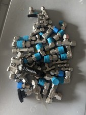 Assorted Stainless Steal Swagelok Fittings 1/4, 3/8 , 1/2