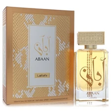 Lattafa Abaan by Lattafa Eau De Parfum Spray (Unisex) 3.4 oz For Men