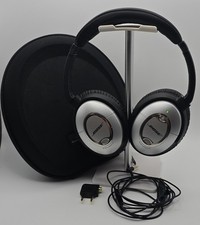Bose QuietComfort 15 QC15 Noise Cancelling Headphones OEM Case New Pads Tested