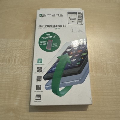 4smarts 360° Premium Protection Set für Samsung Galaxy S8+ clear - BRANDNEU