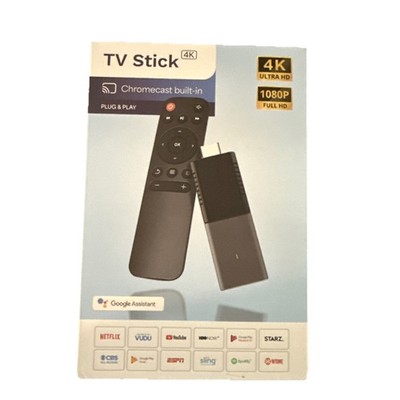 Smart TV Stick 4K UHD Android 14.1 | 128GB Media Player Chromecast WiFi Voice BT