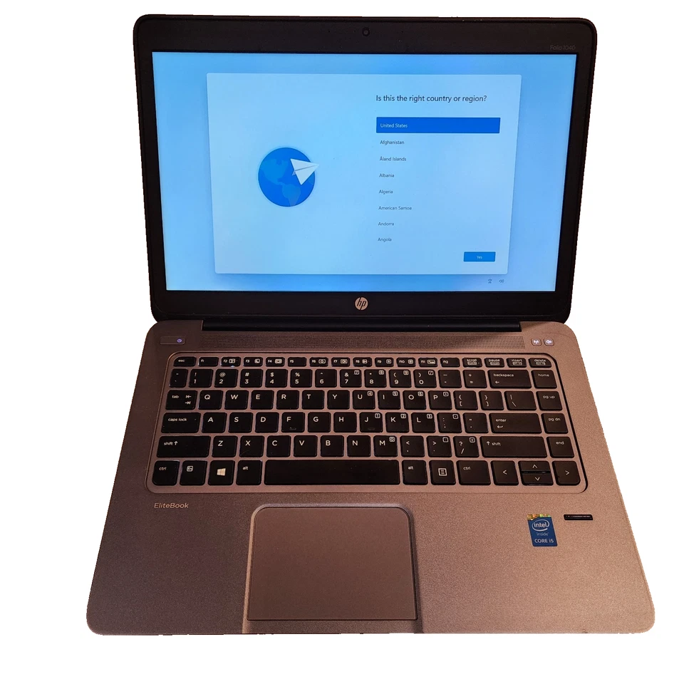 HP EliteBook Folio 1040 G2 i5-5200U 1TB SSD 8GB RAM Win 11 Pro Ultrabook Laptop - Image 3 of 4