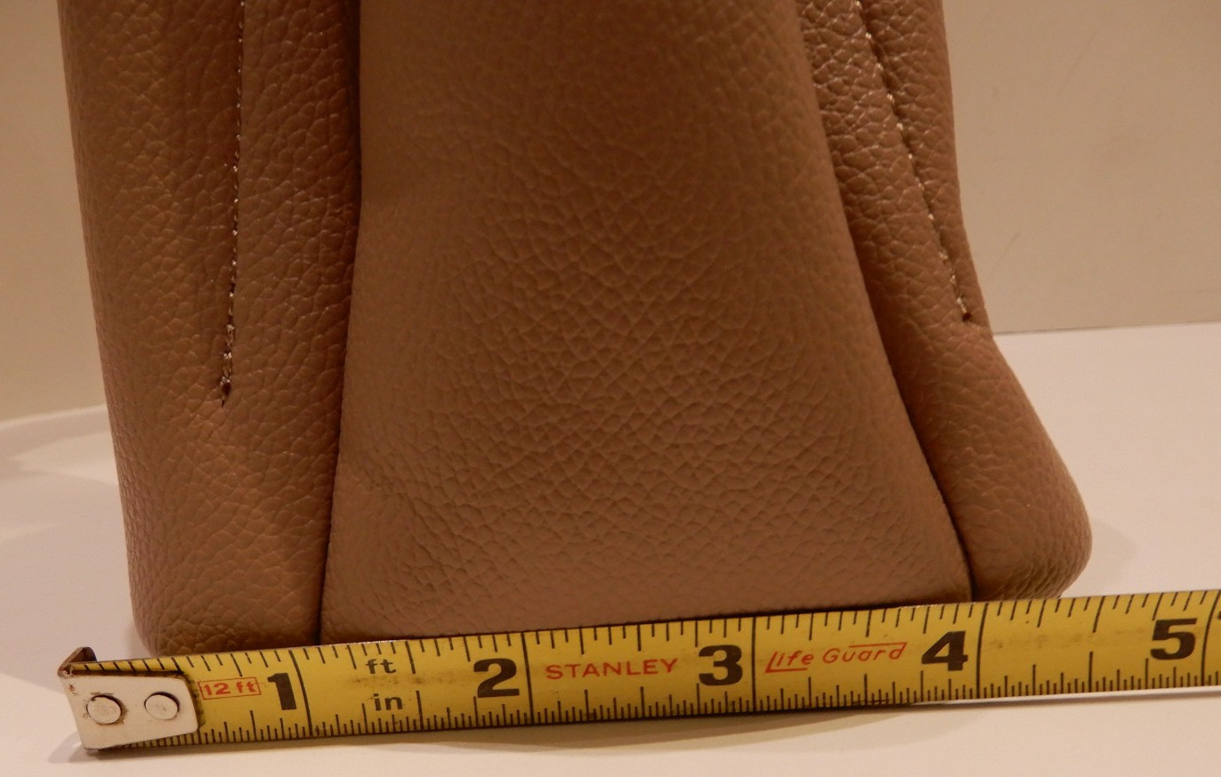 Badgley Mischka New York Handbag Taupe Medium 11"x8"x5" Tote Purse New with Tags thumbnail 7