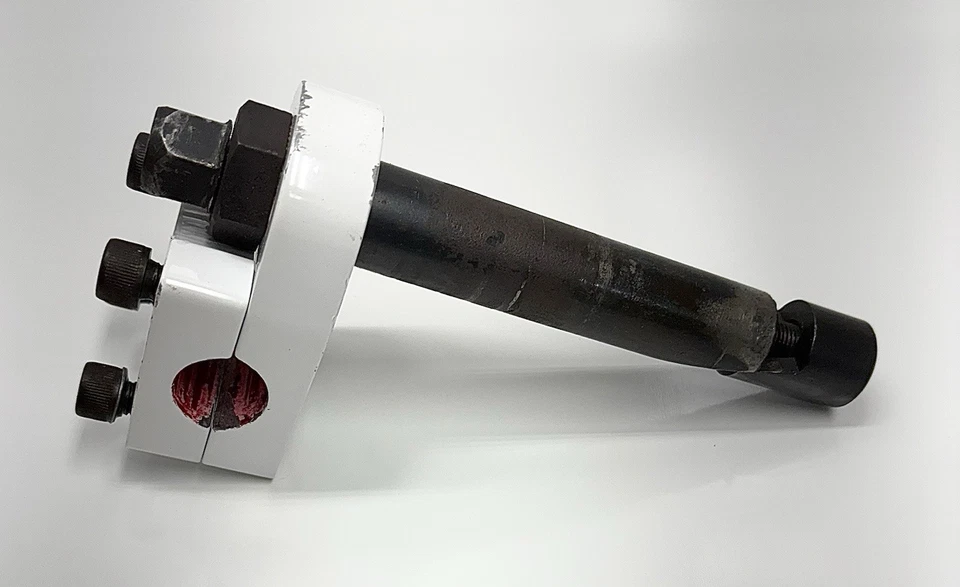 Vintage Original BMX Old School Freestyle Tuf Neck U.S.A. Pluma Vástago Blanco Tigre Foto 4 de 4