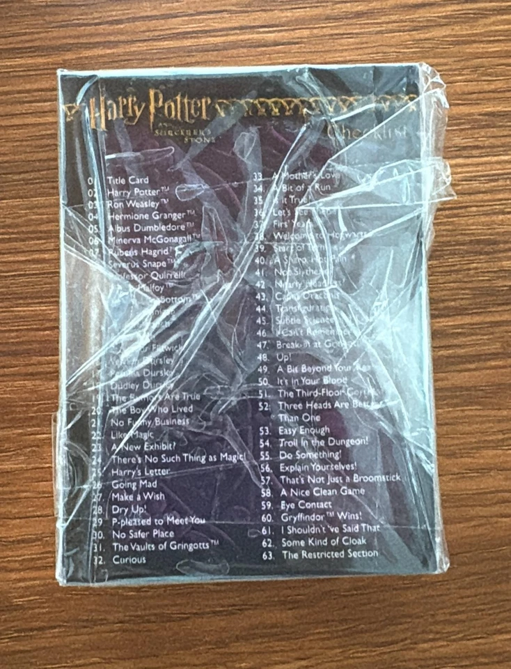 Harry Potter and the Sorcerers Stone SS Card Set 1-90 Cards Artbox 2005 RARE!!! - Image 2 of 3