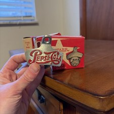 Vintage PEPSI COLA STARR "X" WALL MOUNT BOTTLE OPENER Metal w/ Box