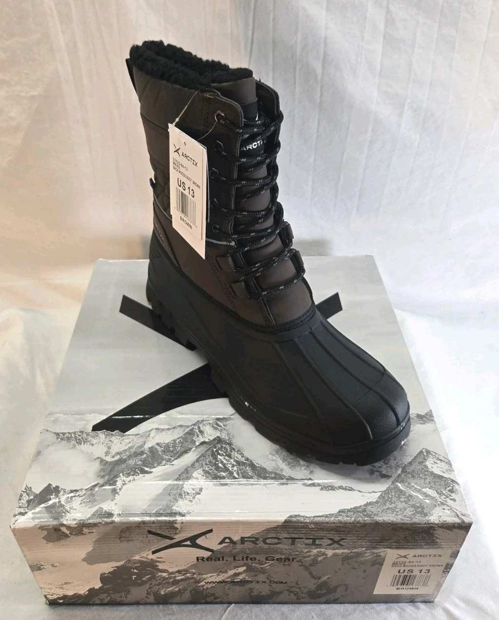 *Arctix Half Pipe Winter Boots Men Size 13 Color BROWN / BLACK New