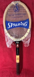 Ensemble De Tennis Vintage Pancho Gonzales Spalding Pro Champ - Raquette, Balles, Presse, Couverture - Neuf