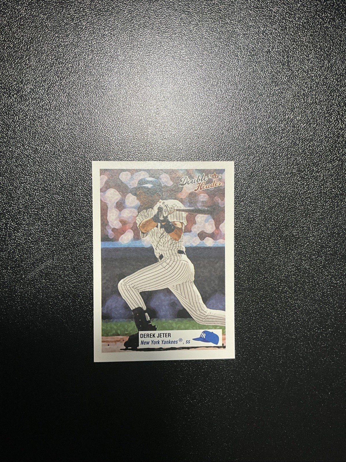 2003 Fleer Double Header Mini #2 Derek Jeter Yankees HOF Yankees