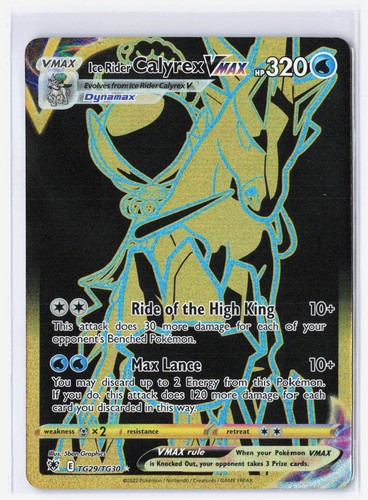 Ice Rider Calyrex VMAX Secret Ultra Rare Astral Radiance TG29 Pokemon TCG NM